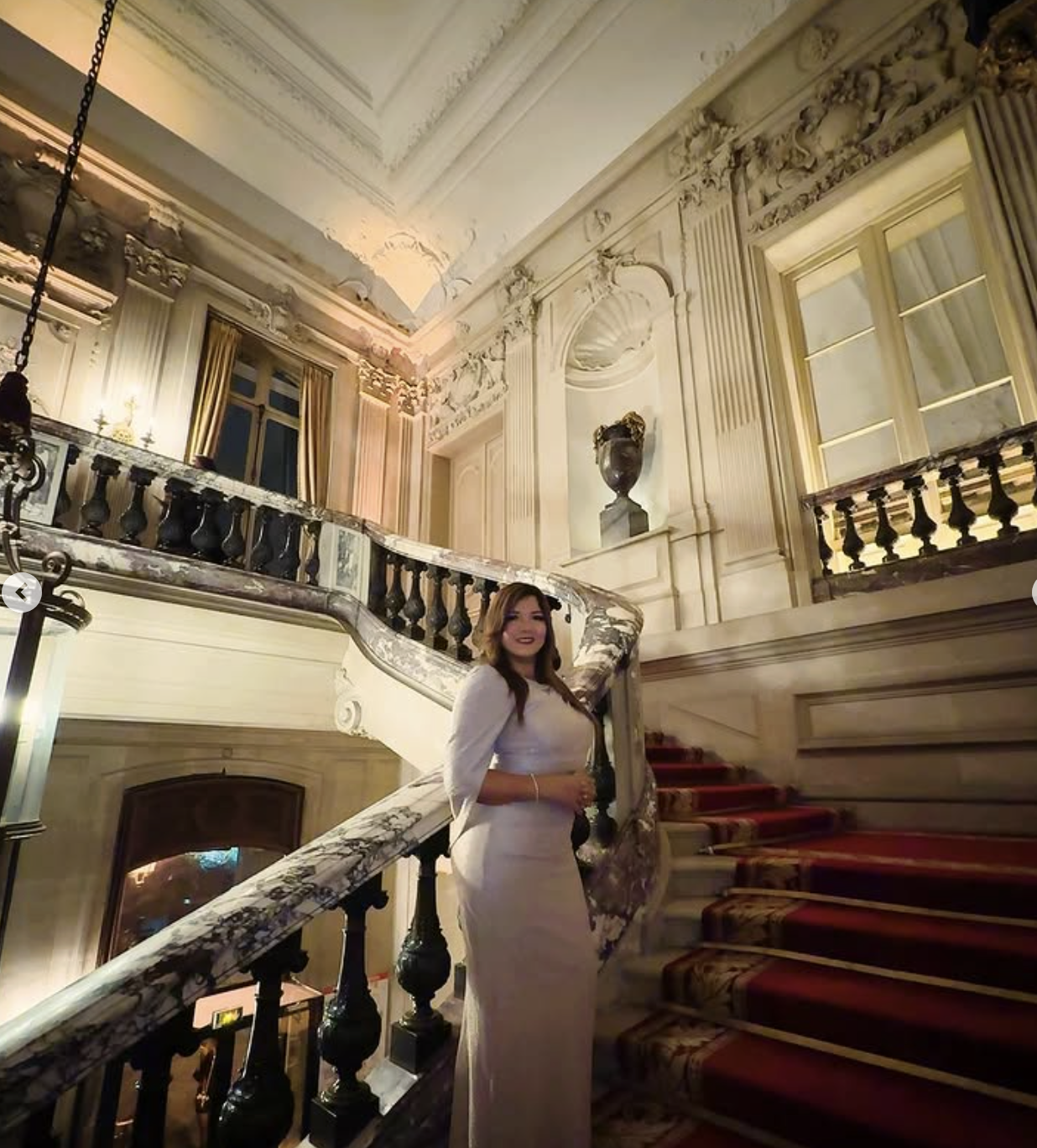 Cena de Gala en Paris junto a Alydia